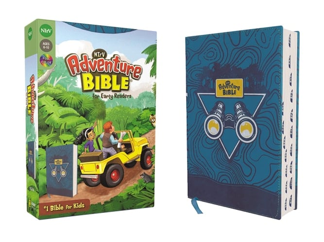 NIrV Adventure Bible for Early Readers, Full Color, Thumb Indexed Tabs [Blue]