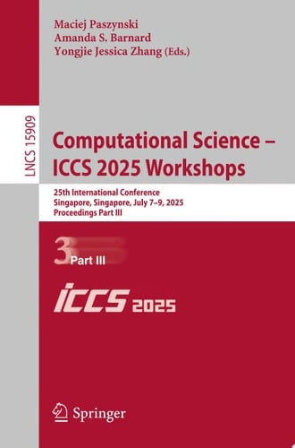 Computational Science – ICCS 2025 Workshops