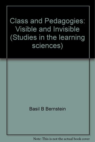 Classe et pedagogies Visibles et invisibles