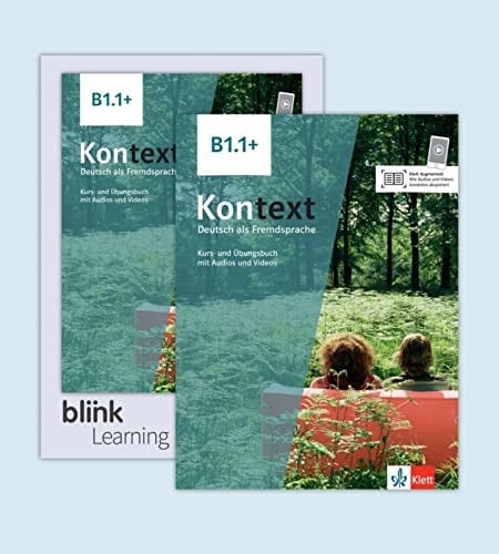 Kontext B1.1+ - Media Bundle BlinkLearning Deutsch als Fremdsprache. Kurs- und Übungsbuch mit Audios/Videos inklusive Lizenzcode BlinkLearning (14 Monate)