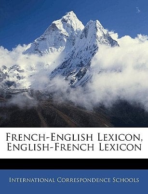 French-English Lexicon, English-French Lexicon