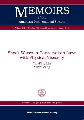 Shock Waves in Conservation Laws with Physical Viscosity