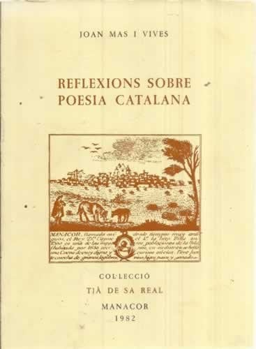 Reflexiones sobre poesia catalana (Col·lecció Tià de Sa Real) (Catalan Edition)