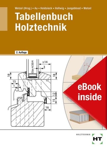 eBook inside: Buch und eBook Tabellenbuch Holztechnik
