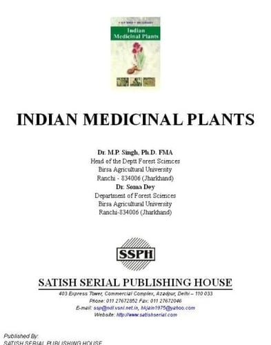 Indian Medicinal Plants