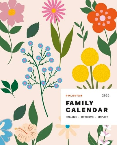 Polestar Family Calendar 2026: Organize - Coordinate - Simplify