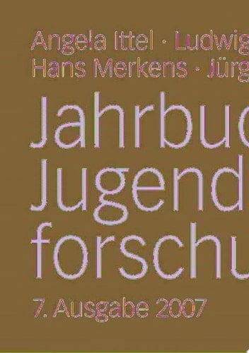 Jahrbuch Jugendforschung 2007