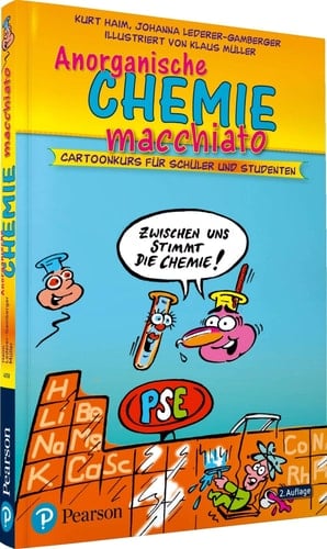 Anorganische Chemie macchiato Cartoonkurs für Schüler und Studenten