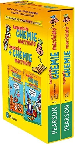 Chemie macchiato Cartoonkurs für Schüler und Studenten