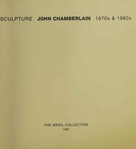 Sculpture, 1970s & 1980s