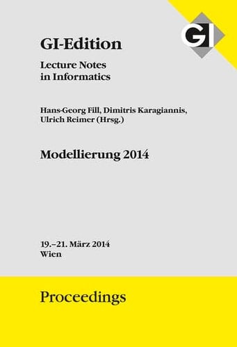Modellierung 2014 19. - 21. März 2014 Wien, Österreich