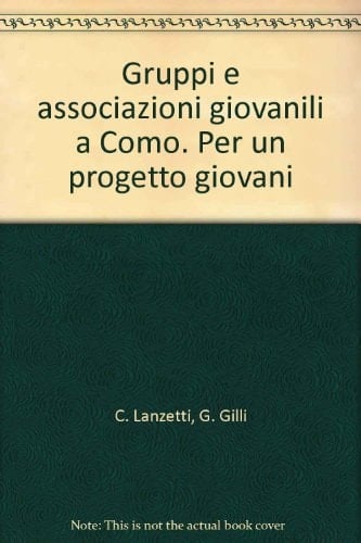 Gruppi e associazioni giovanili a Como. Per un progetto giovani