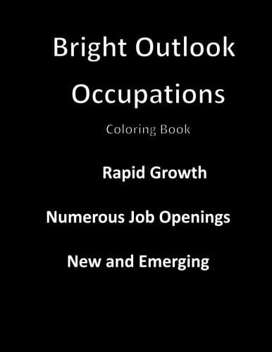 Bright Outlook Occupations Coloring Book
