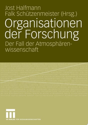 Organisationen der Forschung