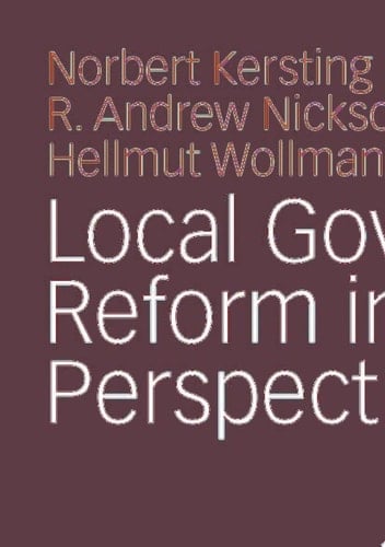 Local Governance Reform in Global Perspective