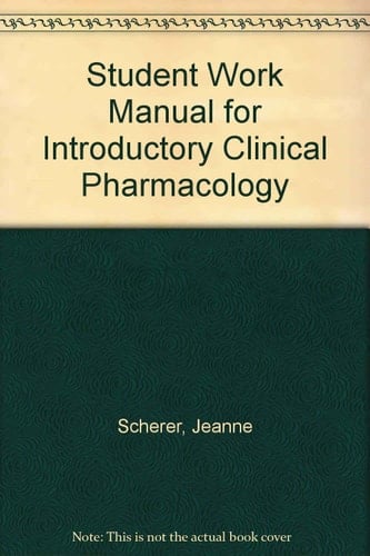 Introductory Clinical Pharmacology