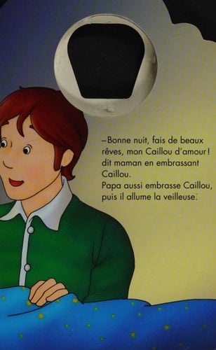 Caillou Mon livre veilleuse