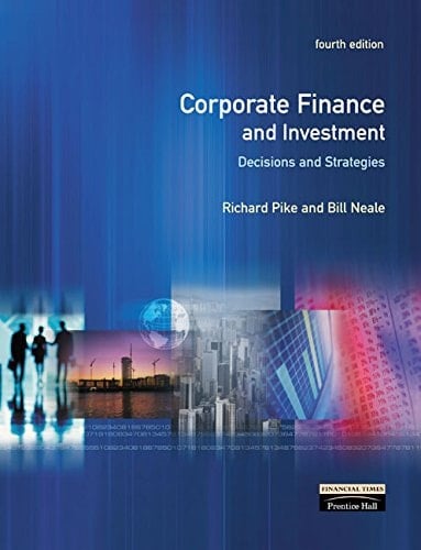 Corporate Finance and Investment Decisions and Strategies with Business Finance Generic Occ Pin Card