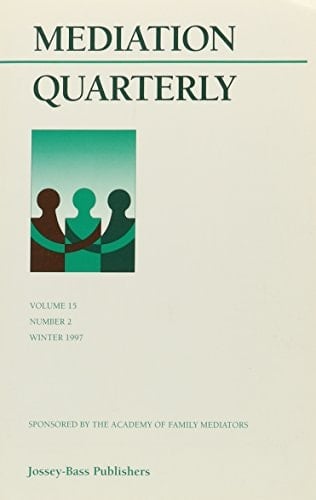 Mediation Quarterly, Summer 1998