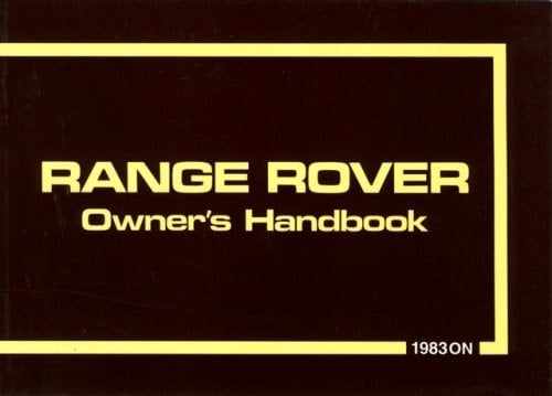 Range Rover 1983-85