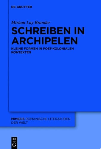 Schreiben in Archipelen