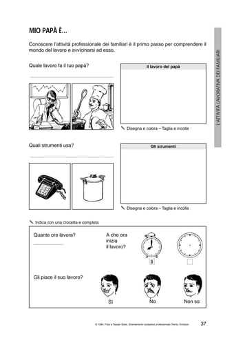 Orientamento scolastico professionale - percorso formativo per gli alunni in difficoltà