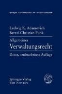Allgemeines Verwaltungsrecht