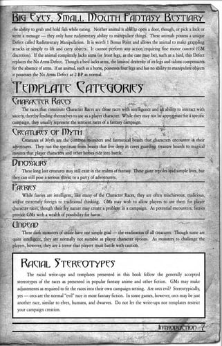 BESM: Fantasy Bestiary