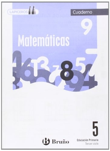 Lapiceros Matemáticas 5 Cuaderno 9
