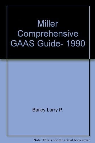 Miller Comprehensive GAAS Guide, 1990