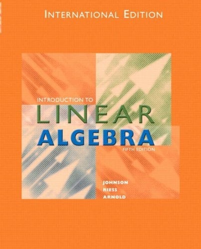 Introduction to Linear Algebra: AND Maple 10 VP