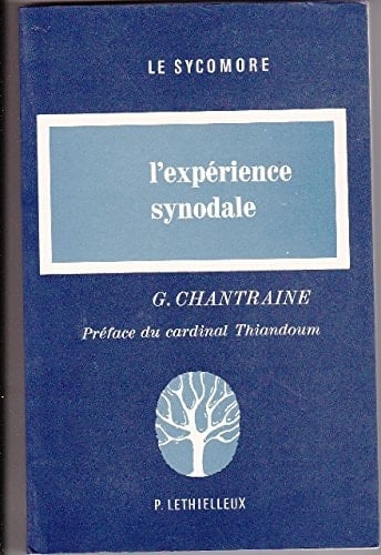 L'expérience synodale l'exemple de 1987