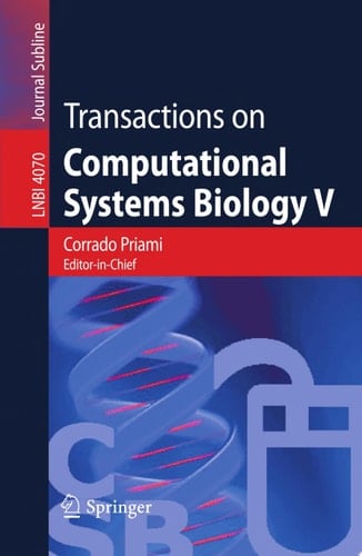 Transactions on Computational Systems Biology V