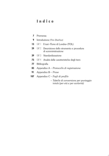 TOL. Torre di Londra. Test di valutazione delle funzioni esecutive (pianificazione e problem solving). Con CD-ROM