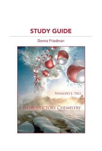 Study Guide for Introductory Chemistry