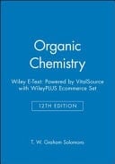 Organic Chemistry, 12e Wiley E-Text: Powered by VitalSource with WileyPLUS Ecommerce Set