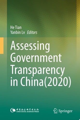 Assessing Government Transparency in China (2020)