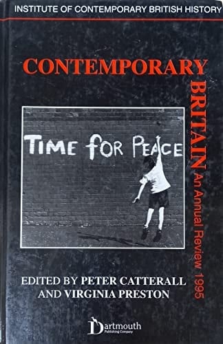 Contemporary Britain An Annual Review 1995