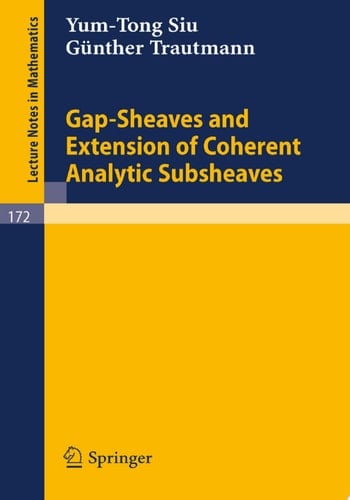 Gap-Sheaves and Extension of Coherent Analytic Subsheaves