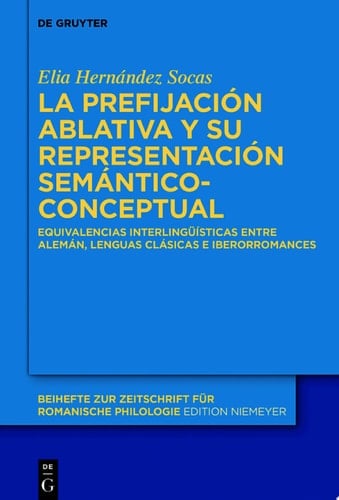La prefijación ablativa y su representación semántico-conceptual