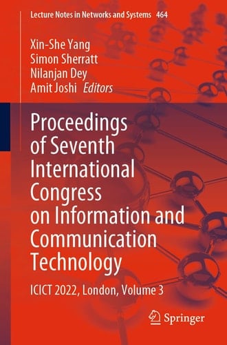 Proceedings of Seventh International Congress on Information and Communication Technology ICICT 2022, London, Volume 3
