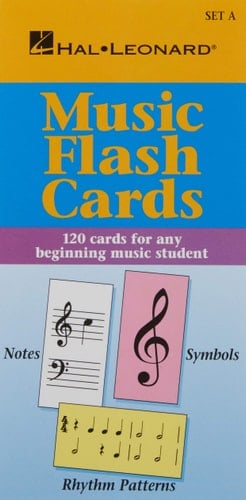 Music Flash Cards - Set A Hal Leonard Student Piano Library