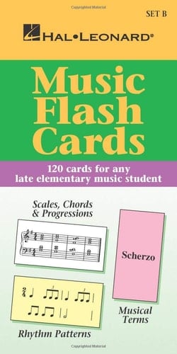 Music Flash Cards - Set B Hal Leonard Student Piano Library