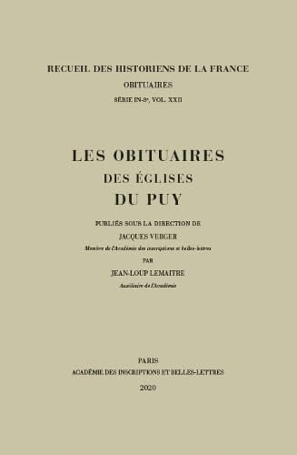 Les obituaires des églises du Puy