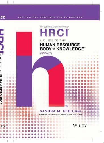 A Guide to the Human Resource Body of Knowledge (HRBoK)