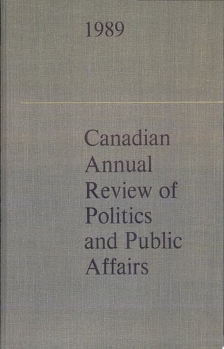 Politics and Public Affairs 1989