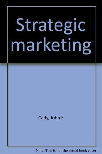 Strategic Marketing
