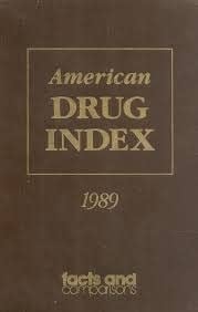 American Drug Index 1989