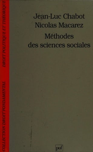 Méthodes des sciences sociales (Droit fondamental) (French Edition)