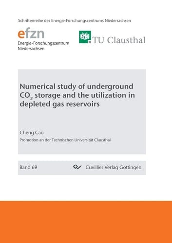 Numerical Study of Underground CO2 Storage and the Utilization in Depleted Gas Reservoirs